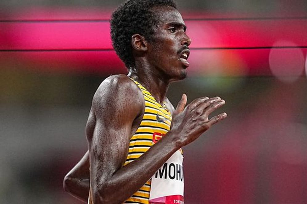Lief die 5000 Meter in 13:03,18 Minuten: Mohamed Mohumed.
