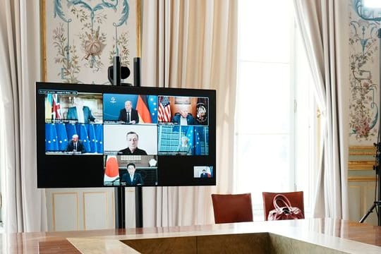 Auf einer Konferenz der G7 wurden neue Sanktionen gegen Russland beschlossen.