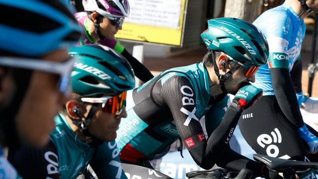 Für Emanuel Buchmann aus Deutschland vom Bora-Hansgrohe Team verlaufen die ersten Etappen des Giro nicht wie gewünscht.