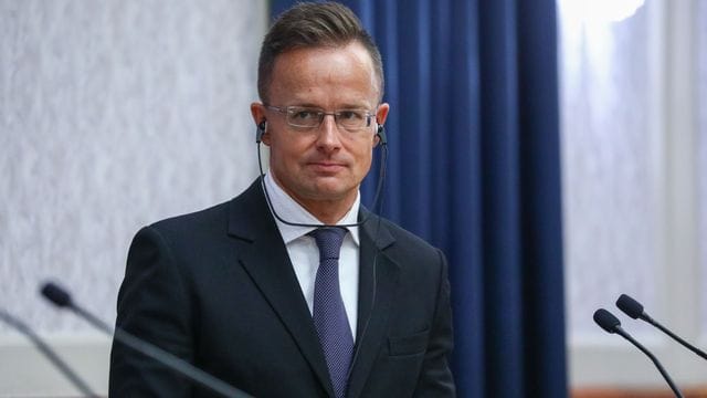 Ungarn will das Öl-Embargo nur unterstützen, wenn es Ungarn nicht betrifft, so Außenminister Peter Szijjarto.