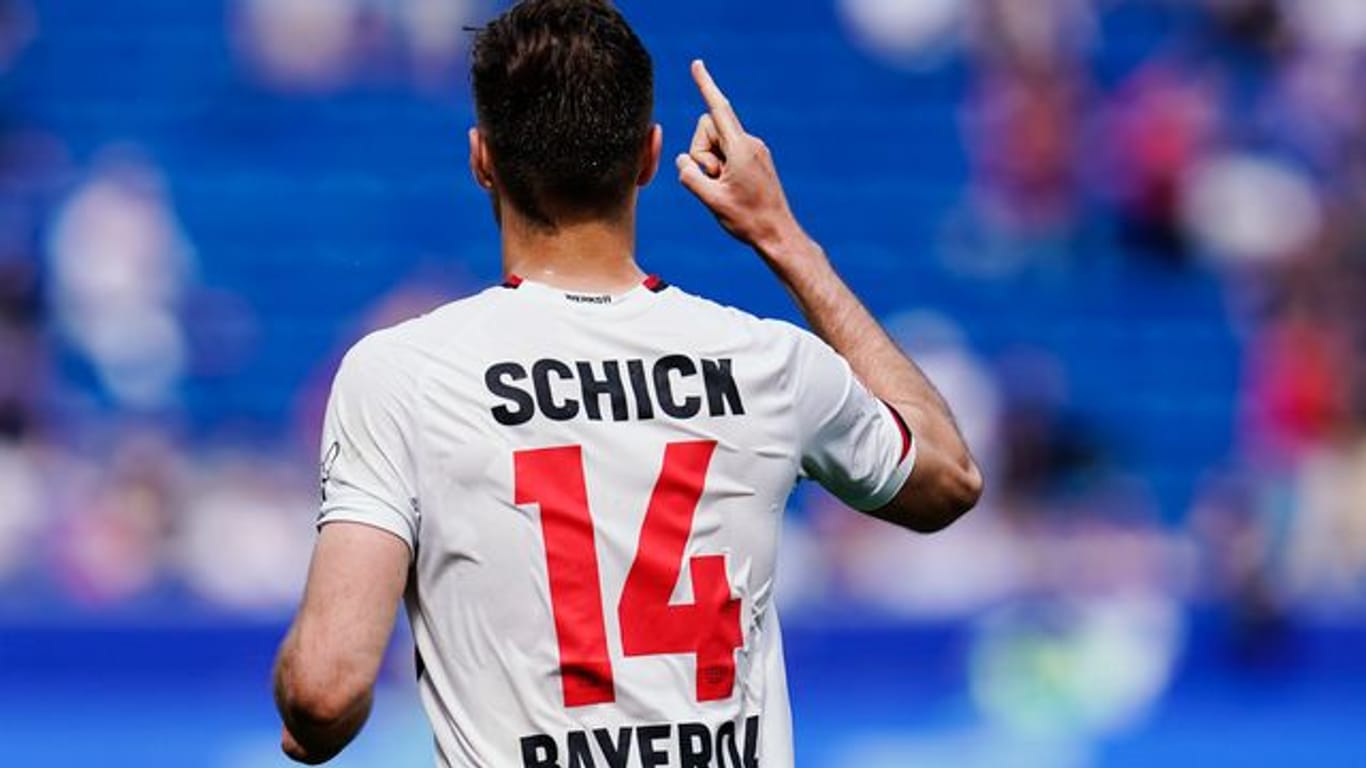 Kommt in der Bundesliga bisher auf 24 Saisontore: Leverkusens Patrik Schick.