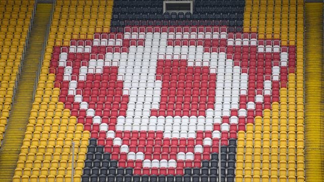 Das Rudolf-Harbig-Stadion ist für das Relegationsrückspiel zwischen Dynamo Dresden und Kaiserslautern am 24.