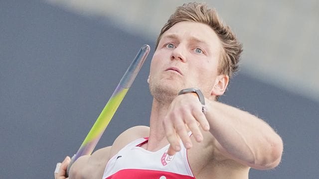 Speerwurf-Olympiasieger Thomas Röhler musste sich bei seinem Comeback mit dem siebten Rang zufrieden geben.