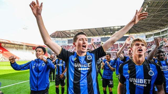 Der FC Brügge wurde belgischer Meister.