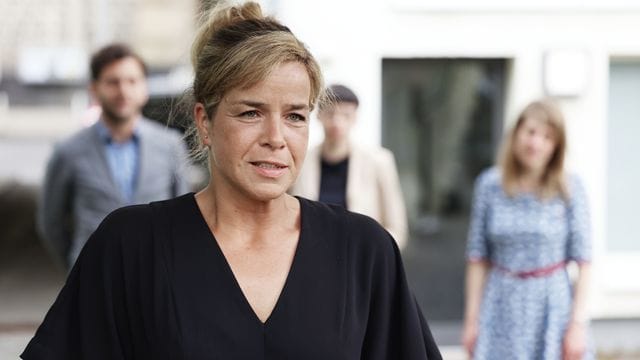 Mona Neubaur, Landesvorsitzende von Bündnis 90/Die Grünen Nordrhein-Westfalen und Spitzenkandidatin ihrer Partei für die Landtagswahl. Mona Neubaur, Landesvorsitzende von Bündnis 90/Die Grünen Nordrhein-Westfalen und Spitzenkandidatin ihrer Partei für die Landtagswahl.