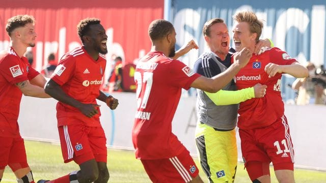 Der HSV darf noch vom Aufstieg träumen.