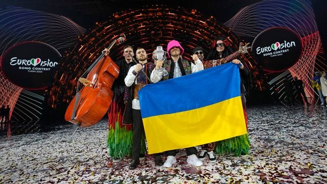 Das Kalush Orchestra aus der Ukraine gewann den diesjährigen Eurovision Song Contest.