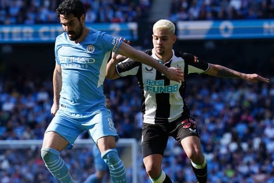 Spielt seit 2016 für Manchester City: Ilkay Gündogan (l).