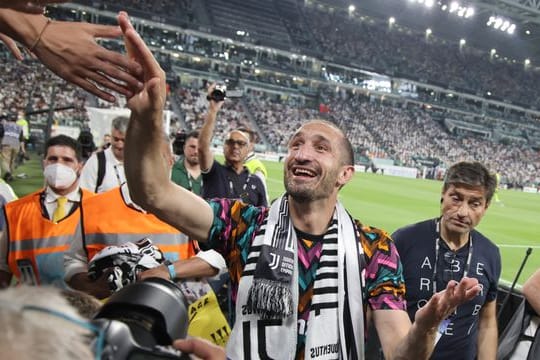 Verabschiedete sich von den Juve-Fans: Giorgio Chiellini.