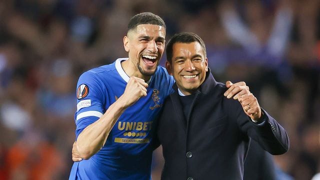 Leon Balogun (l) sieht in Frankfurt "eine machbare Aufgabe".