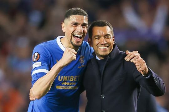 Leon Balogun (l) sieht in Frankfurt "eine machbare Aufgabe".