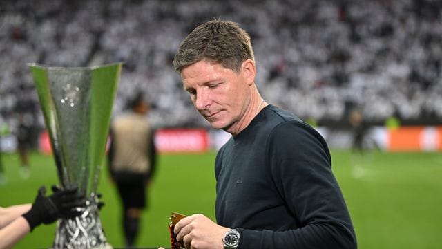 Will den Pott mit der Eintracht nach Frankfurt holen: Oliver Glasner.