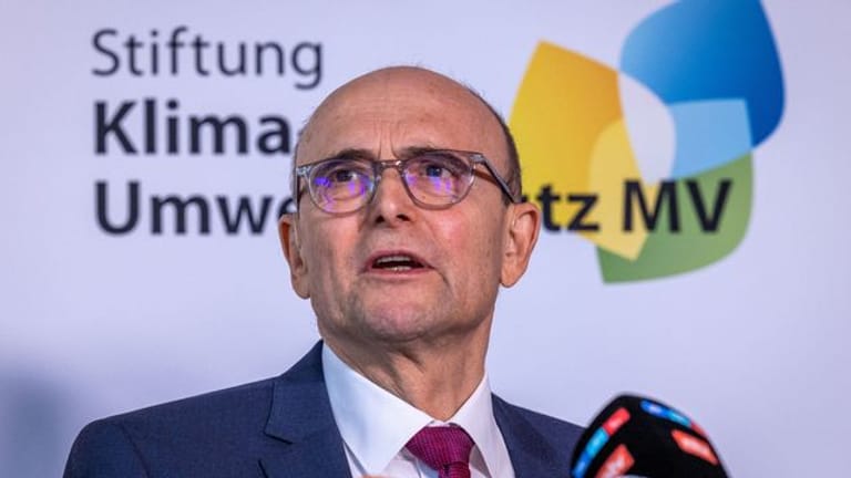 Erwin Sellering, der ehemalige Ministerpräsident von Mecklenburg-Vorpommern und Vorstandsvorsitzender der Klimastiftung MV.