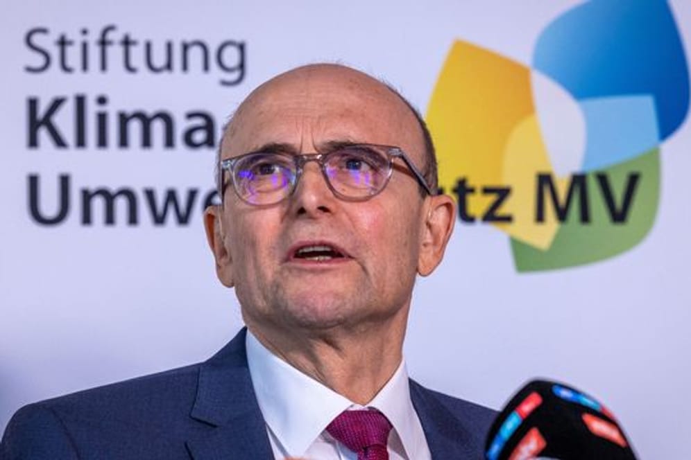 Erwin Sellering, der ehemalige Ministerpräsident von Mecklenburg-Vorpommern und Vorstandsvorsitzender der Klimastiftung MV.