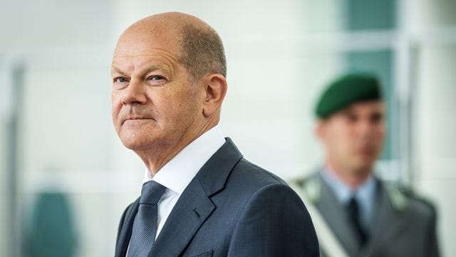 Bundeskanzler Olaf Scholz (SPD) in Berlin.