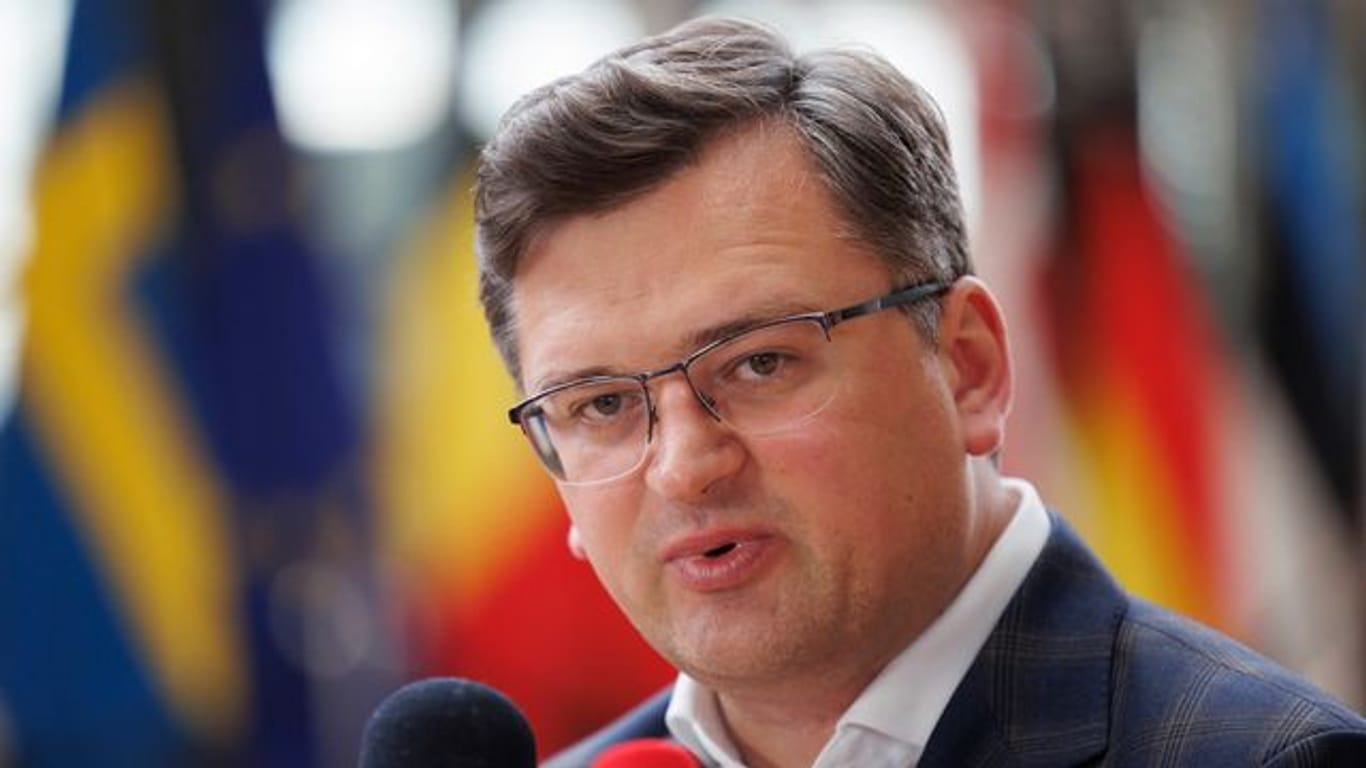 Kritisiert die Zweideutigkeit "einiger EU-Hauptstädte" bei den EU-Perspektiven Kiews: Ukraines Außenminister Dmytro Kuleba.