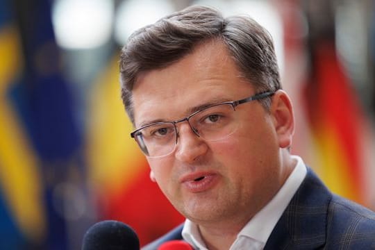 Kritisiert die Zweideutigkeit "einiger EU-Hauptstädte" bei den EU-Perspektiven Kiews: Ukraines Außenminister Dmytro Kuleba.