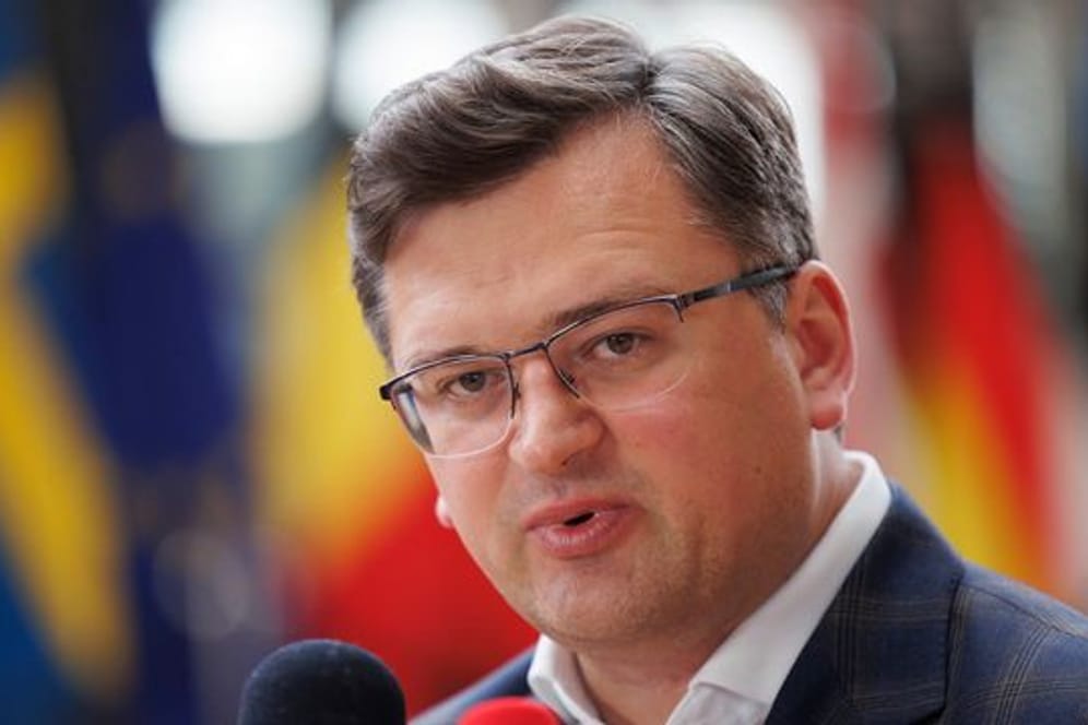 Kritisiert die Zweideutigkeit "einiger EU-Hauptstädte" bei den EU-Perspektiven Kiews: Ukraines Außenminister Dmytro Kuleba.