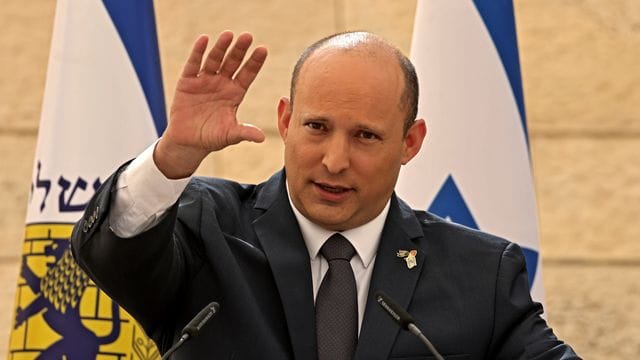 Naftali Bennett, Ministerpräsident von Israel, ist seit Mitte Juni vergangenen Jahres im Amt.