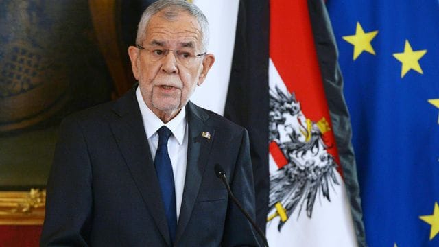 Alexander Van der Bellen, Bundespräsident von Österreich, will für eine zweite Amtszeit kandidieren.