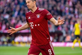 Die Wechselwünsche von Bayerns Robert Lewandowski werden zum Streitthema.