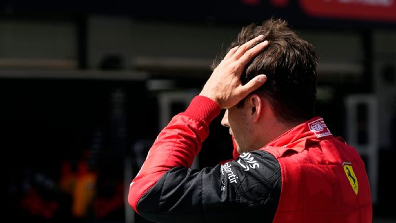 Der Monegasse Charles Leclerc vom Team Ferrari will im Heimrennen eine bessere Leistung zeigen als in Spanien.