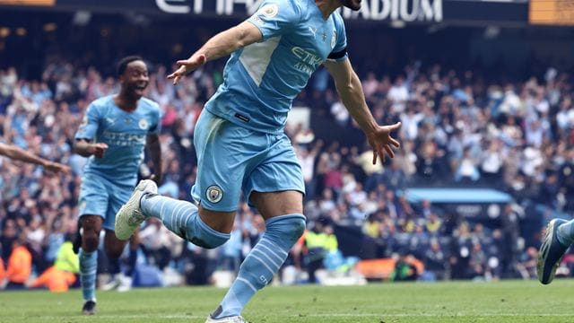 Schießt Manchester City mit einem Doppelpack zum Titel: Ilkay Gündogan. Schießt Manchester City mit einem Doppelpack zum Titel: Ilkay Gündogan.