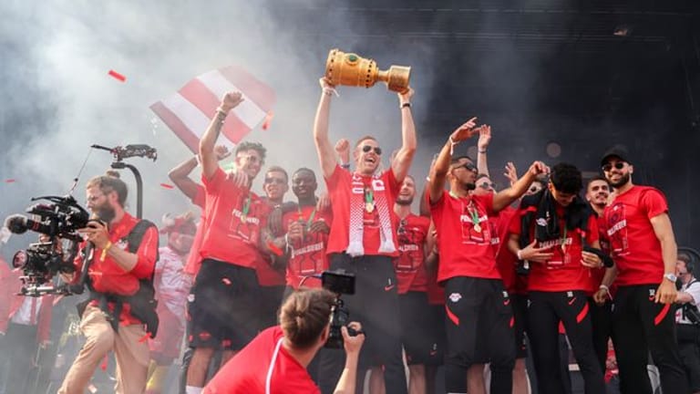 Leipzig sicherte sich mit dem Pokal den ersten großen Titel der Clubgeschichte.