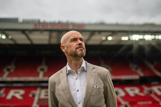 Erik ten Hag, neuer Trainer von Manchester United.