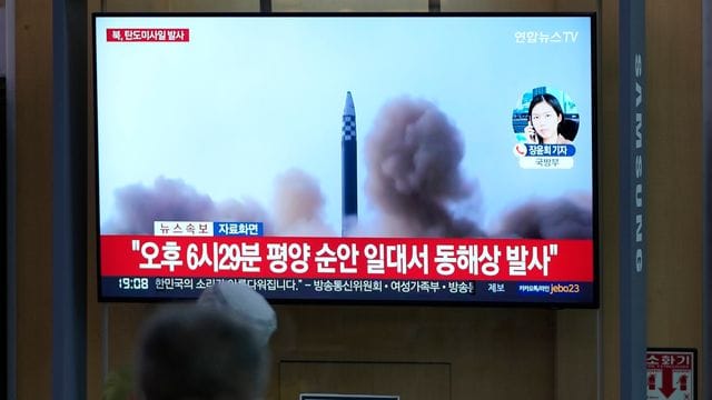 Nordkorea hat seit Beginn dieses Jahres mehrfach Raketen getestet.