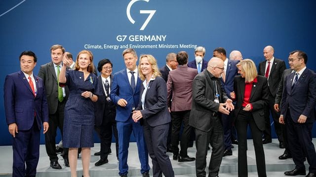 Die G7-Ministerinnen und -Minister für Klima, Energie und Umwelt beraten in Berlin.