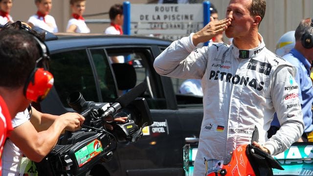 Michael Schumacher fuhr in der Qualifikation zum Großen Preis von Monaco 2012 die schnellste Runde.