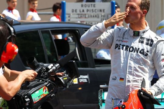 Michael Schumacher fuhr in der Qualifikation zum Großen Preis von Monaco 2012 die schnellste Runde.