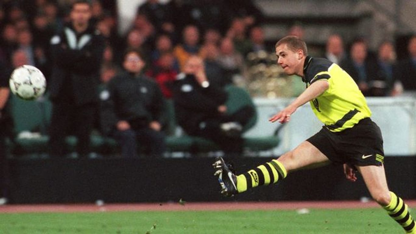 Der Dortmunder Lars Ricken traf 1997 beim Champions-League-Sieg des BVB.
