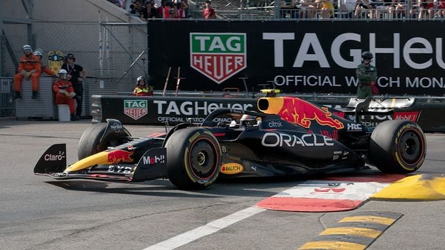 Formel-1-Pilot Sergio Perez fuhr im letzten Training die beste Zeit.