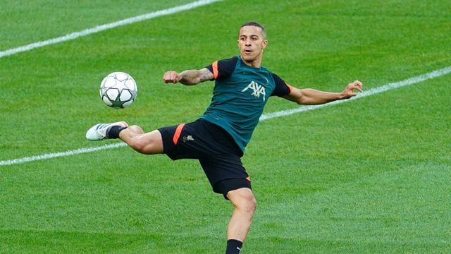 Liverpools Thiago ist rechtzeitig zum Champions-League-Finale fit geworden und steht in der Startelf.