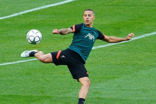 Liverpools Thiago ist rechtzeitig zum Champions-League-Finale fit geworden und steht in der Startelf.