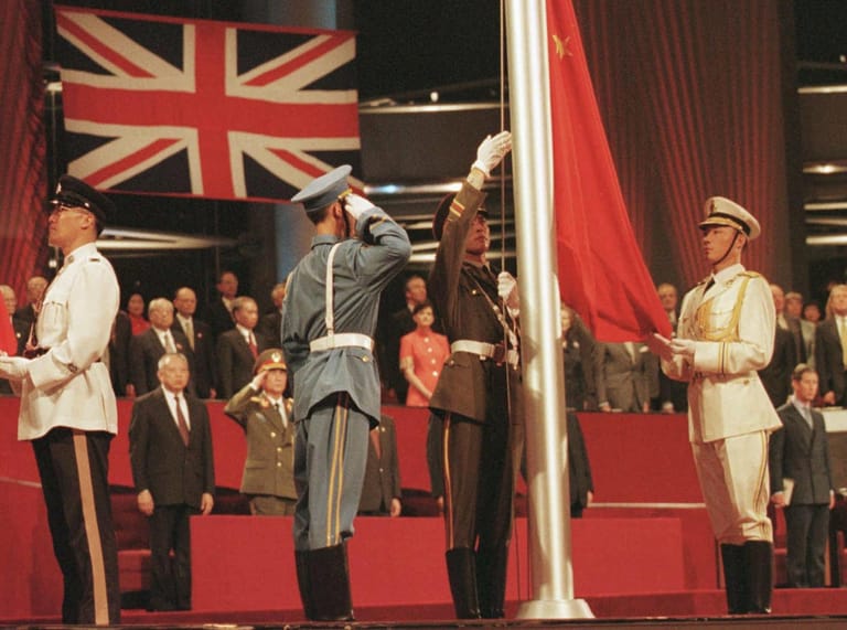 30.06.1997: Als der Union Jack in Hongkong niederging