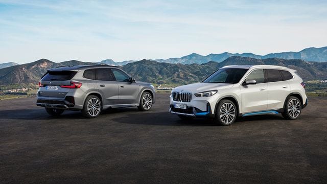 BMW X1: Vielfalt mit Verbrenner oder ohne: Die nächste Generation vom X1 bietet BMW in verschiedenen Hybridversionen an.