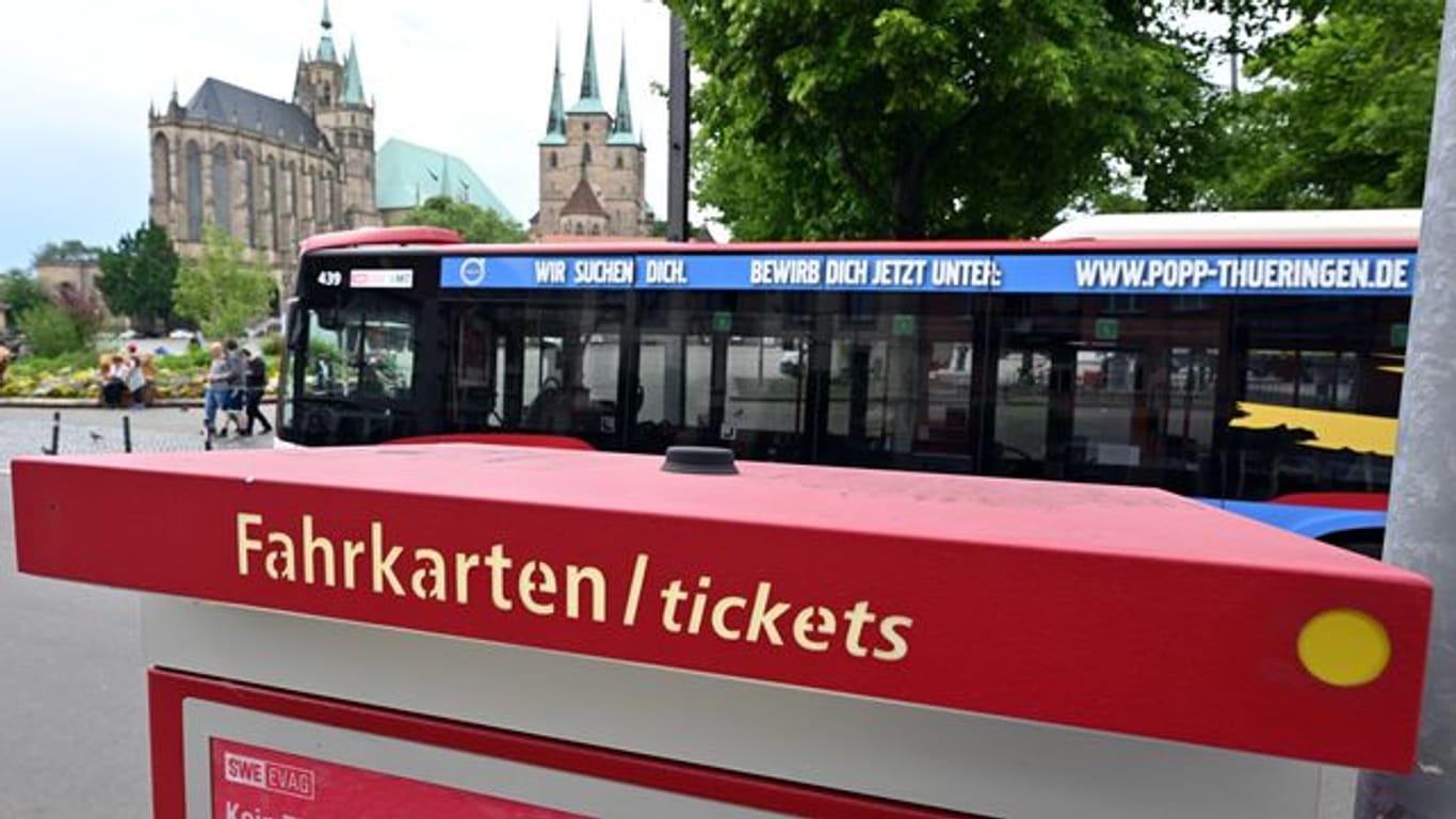 Verkaufsstart 9-Euro-Ticket in Thüringen