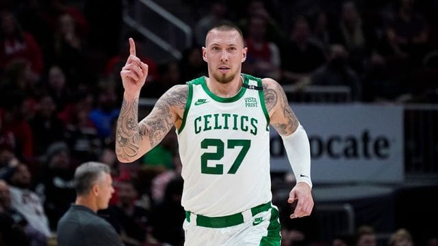 Will mit den Boston Celtics den NBA-Titel holen: Daniel Theis.
