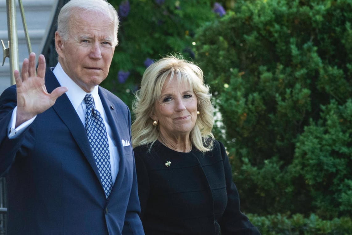 Joe und Jill Biden: Die beiden haben ihre eigene Art, miteinander zu streiten.