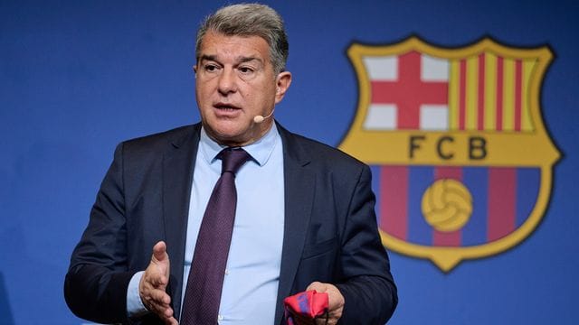 Joan Laporta, Präsident des FC Barcelona. Joan Laporta, Präsident des FC Barcelona.