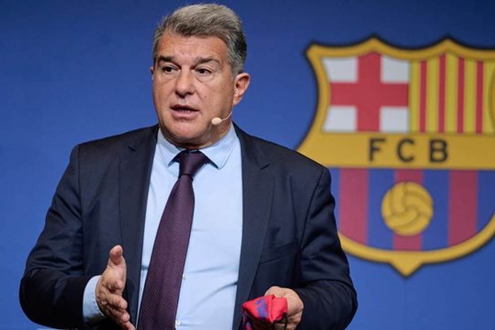 Joan Laporta, Präsident des FC Barcelona.