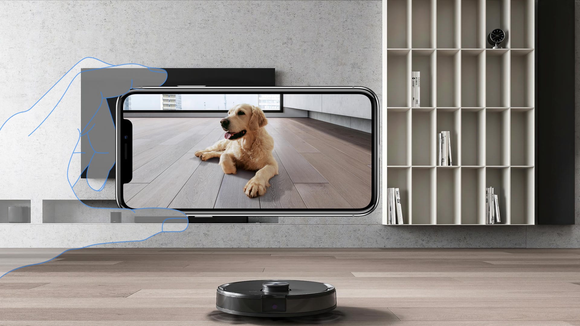 Smalltalk auf Augenhöhe: Per App können Sie jederzeit und von jedem Ort eine Videoübertragung starten.