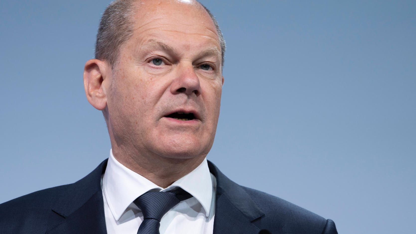 Olaf Scholz: Der Bundeskanzler hat eine Zeitenwende in der Bundeswehr angekündigt.