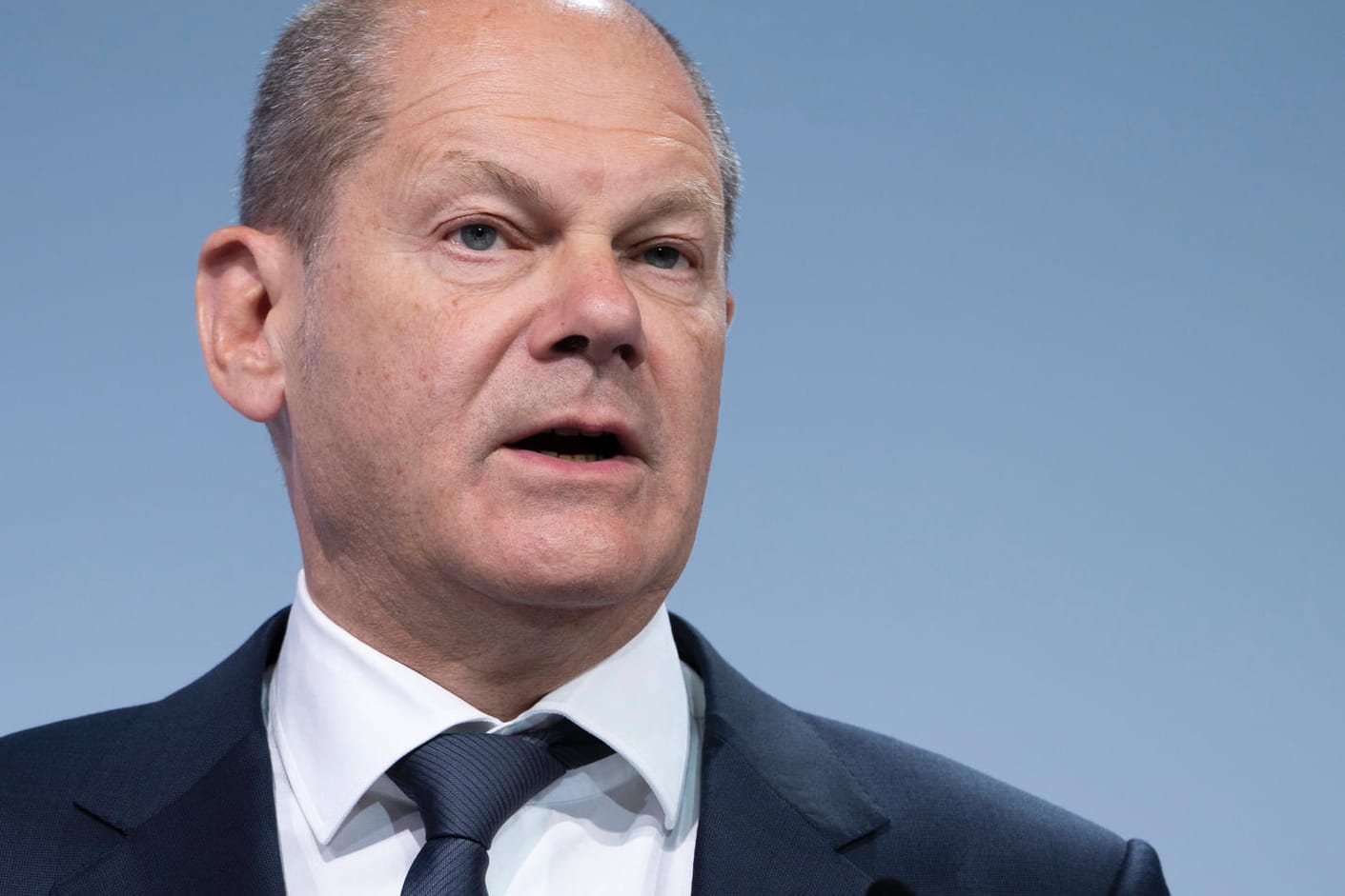 Olaf Scholz: Der Bundeskanzler hat eine Zeitenwende in der Bundeswehr angekündigt.