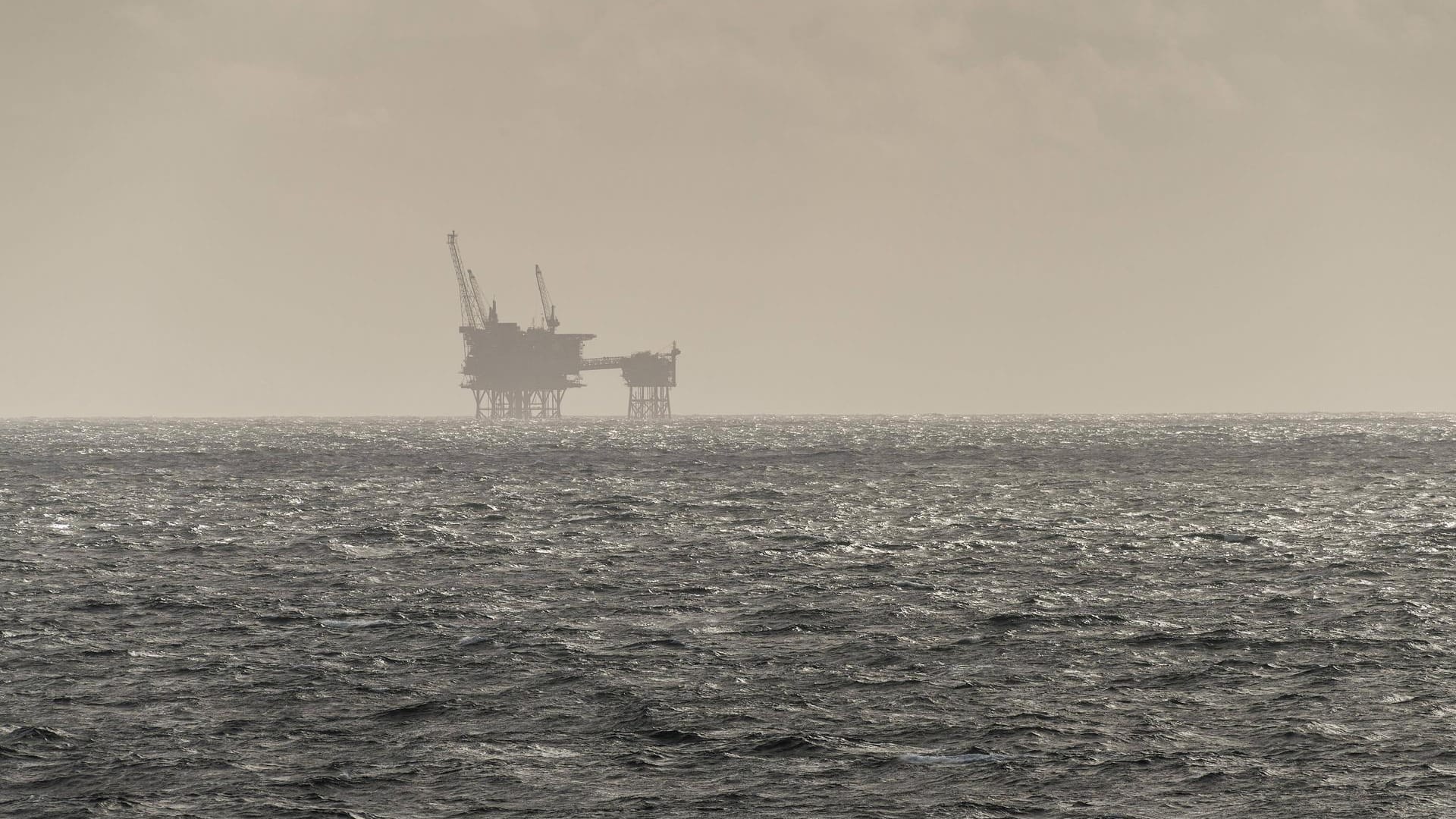 Öl-Bohrinsel in der Nordsee: Deutschland und die Niederlande planen ein neues Gasfeld zu erschließen.