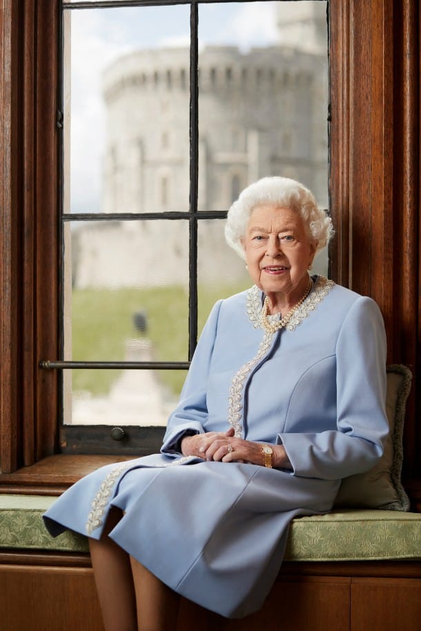 Das offizielle Jubiläumsfoto von Queen Elizabeth II.