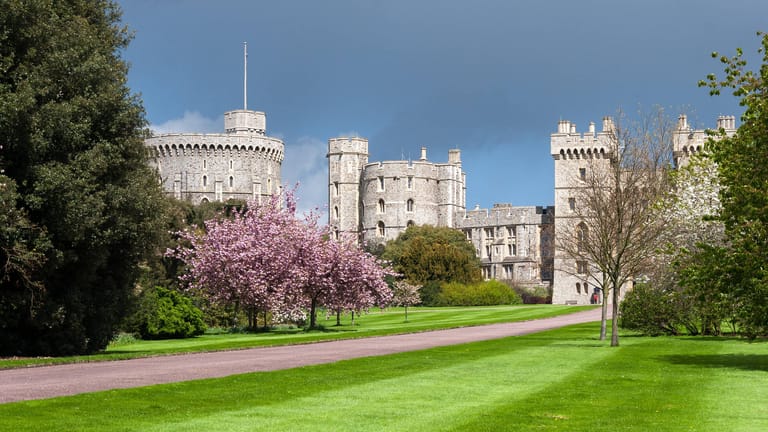 Blick auf Schloss Windsor: Hier soll die Queen sehr gerne Zeit verbringen.